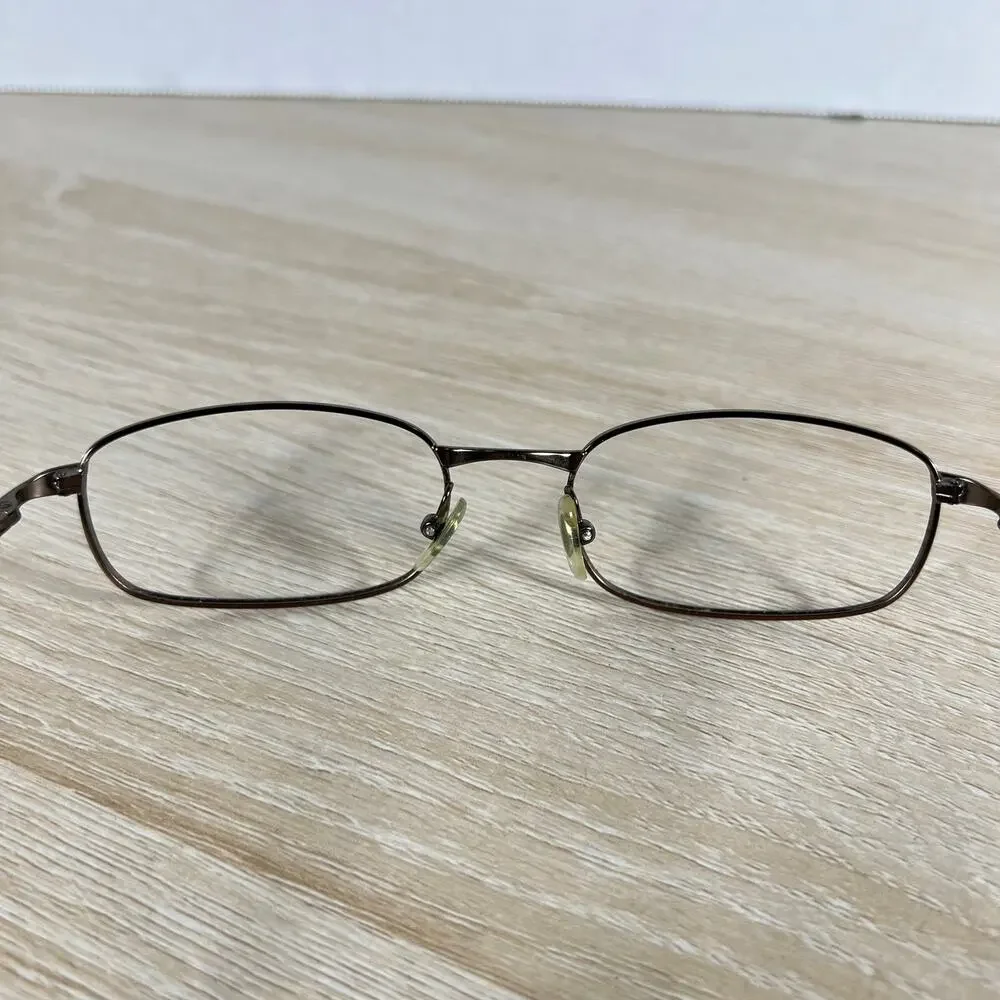 Ray-Ban RB6020 2505 Eyeglasses Brown Metal Flex Hinge 53-19-135